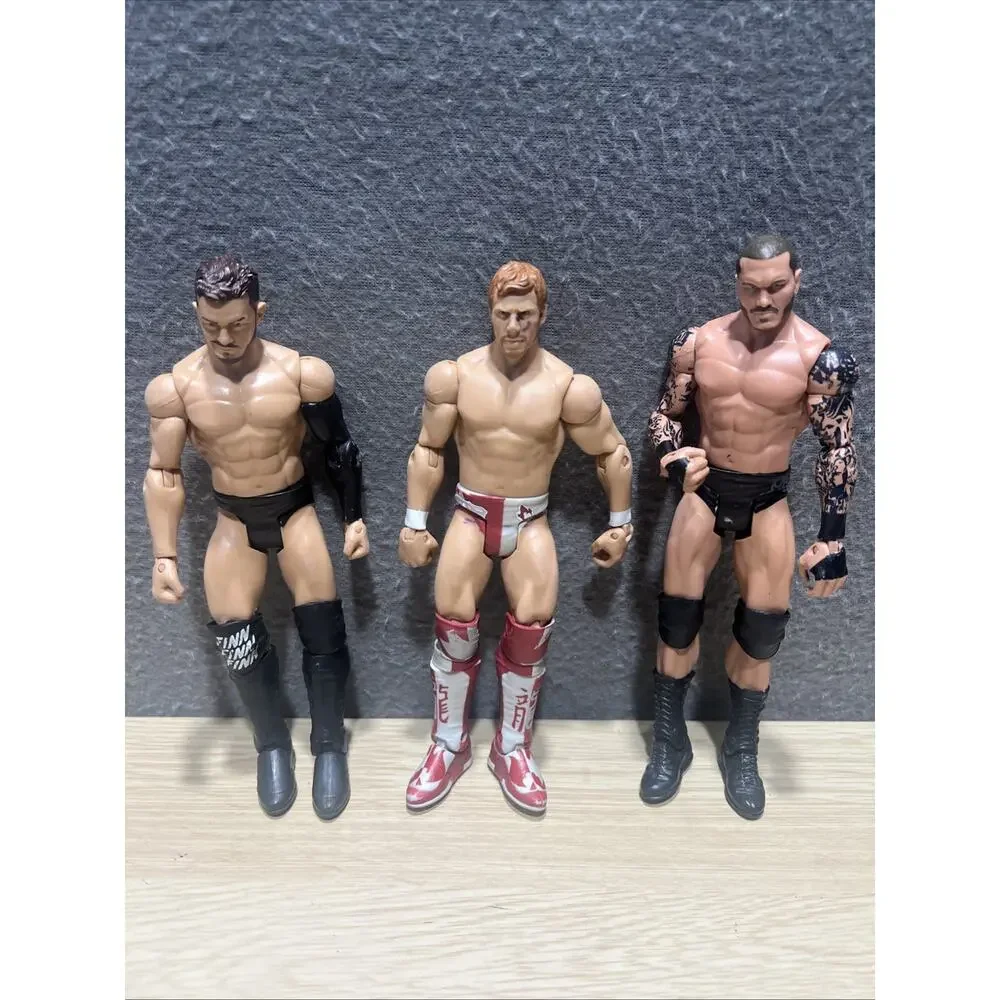 WWE Mattel Lot Of 5 Figures Cena, R-Truth, D Bryan, Finn Balor Randy Orton Viper
